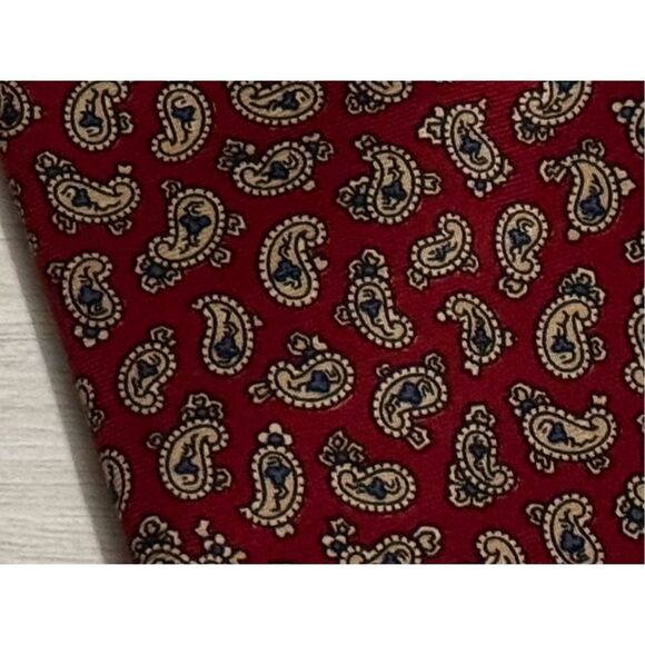 Master Paisley Silk Tie - Picture 4 of 9
